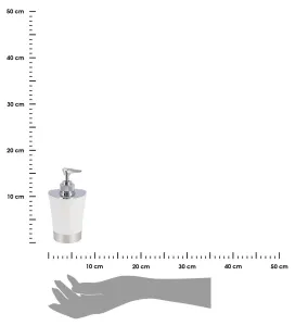 TENDANCE Dávkovač mydla Cuesta biely 280 ml biely