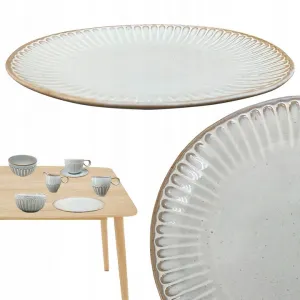 Exner Keramický tanier GRAU 21 cm sivý