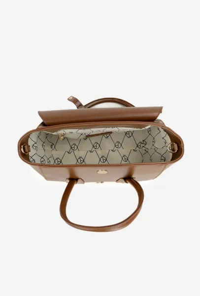 Malá taška kufrík NOBO BAG5800-M17 svetlo hnedá
