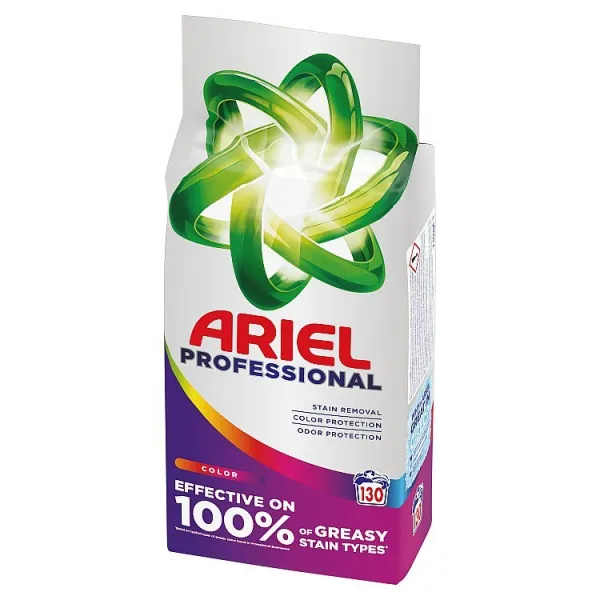 Ariel Professional Prací Prášok Color 130 Praní, 7.15kg