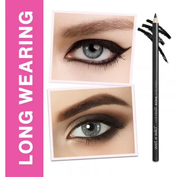 Wet n Wild Color Icon kajalová ceruzka na oči odtieň Baby's Got Black 1,4 g
