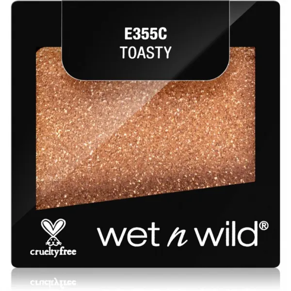 Wet n Wild Color Icon krémové očné tiene s trblietkami odtieň Toasty 1.4 g
