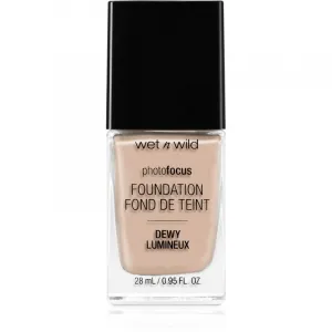 Wet n Wild PhotoFocus ľahký hydratačný make-up pre rozjasnenie pleti odtieň Soft Ivory 28 ml