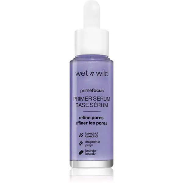 Wet n Wild PrimeFocus Refine Pores rozjasňujúce podkladové sérum pre hydratáciu pleti a minimalizáciu pórov 30 ml