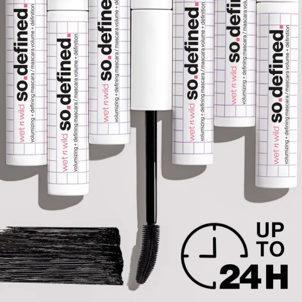 Wet n Wild MegaVolume So Defined riasenka pre objem a definíciu rias odtieň Black 10 ml