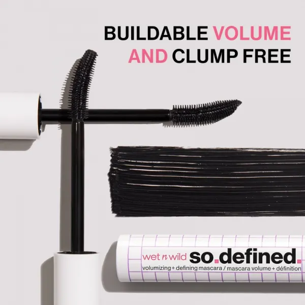Wet n Wild MegaVolume So Defined riasenka pre objem a definíciu rias odtieň Black 10 ml