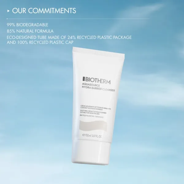 Biotherm Aquasource Hydra Barrier Cleanser čistiaci pleťový gél 150 ml