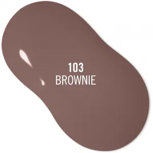 Rimmel Super Gel gélový lak na nechty bez použitia UV/LED lampy odtieň 103 Brownie 12 ml