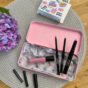 ZMILE COSMETICS Beauty Set Magical Metal Pencil Box make-up sada