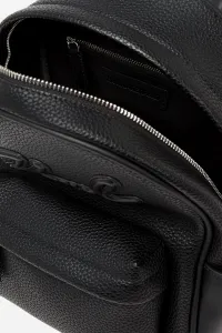 Kabelka Karl Lagerfeld K/Skuare Sm Backpack Grainy Black-Nickel