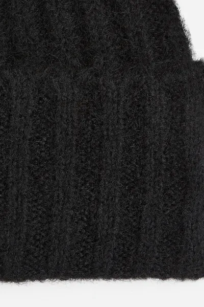 Čiapka Karl Lagerfeld čierna farba, A4W33108