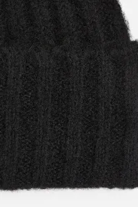 Čiapka Karl Lagerfeld čierna farba, A4W33108