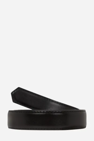Opasok Karl Lagerfeld Ikon Rhinestone H2.5 Belt Black