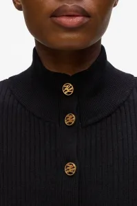 Kardigán Karl Lagerfeld Knit Cardigan Black