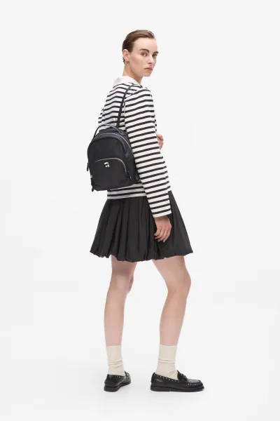 Batoh Karl Lagerfeld Ikon Nylon Sm Backpack Black