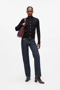 Kardigán Karl Lagerfeld Knit Cardigan Black