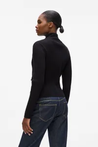 Kardigán Karl Lagerfeld Knit Cardigan Black