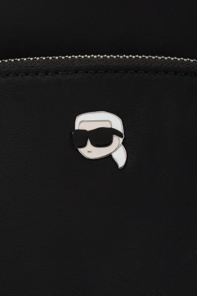 Batoh Karl Lagerfeld Ikon Nylon Sm Backpack Black