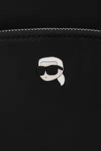 Batoh Karl Lagerfeld Ikon Nylon Sm Backpack Black