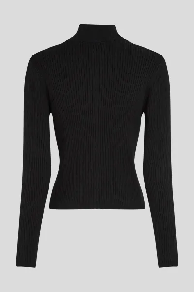 Kardigán Karl Lagerfeld Knit Cardigan Black