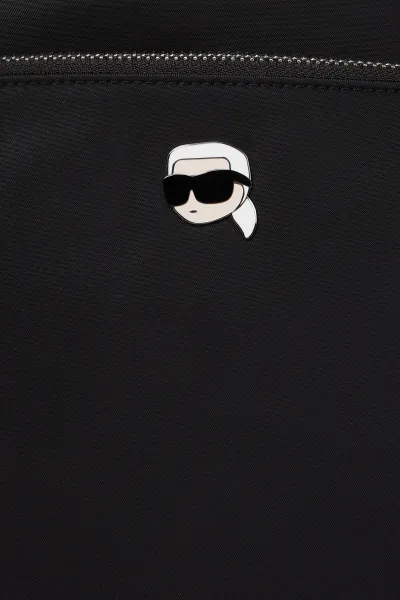 Batoh Karl Lagerfeld Ikon Nylon Laptop Backpack Black