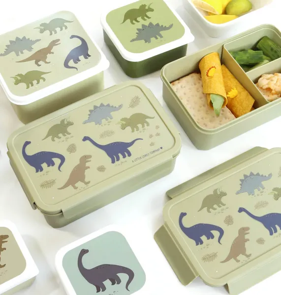 A Little Lovely Company - škatuľka na desiatu - dinosaury