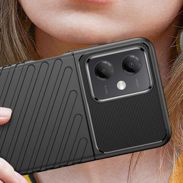 MG Thunder kryt na Xiaomi Poco X5 5G / Redmi Note 12 5G, čierny