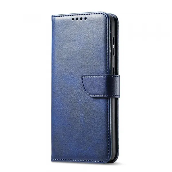 MG Magnet knižkové kožené puzdro na Samsung Galaxy S22 Plus, modré