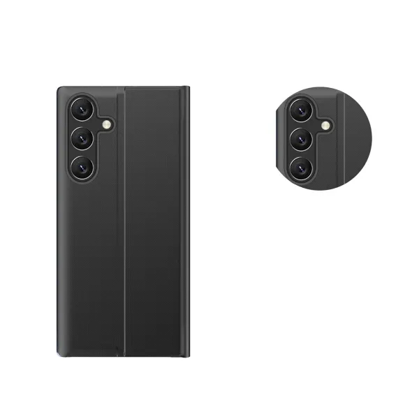 MG Sleep Case knižkové puzdro na Xiaomi Redmi Note 12 Pro Plus, čierne