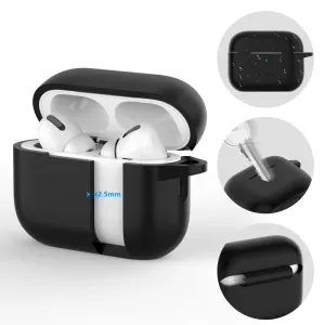 Tech-Protect Silicone Hook puzdro na Apple AirPods Pro 1 / 2, hnedé