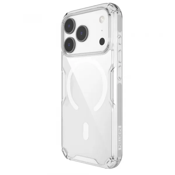 Nillkin Nature TPU PRO Magnetic Kryt, iPhone 17 Pro, priehľadný