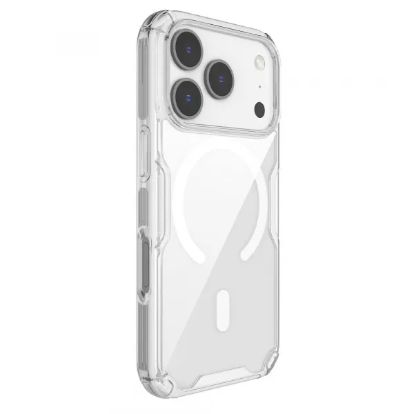 Nillkin Nature TPU PRO Magnetic Kryt, iPhone 17 Pro, priehľadný