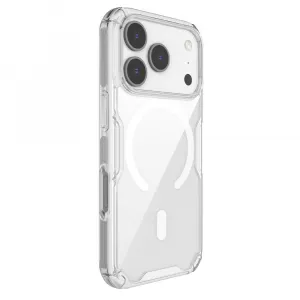 Nillkin Nature TPU PRO Magnetic Kryt, iPhone 17 Pro, priehľadný
