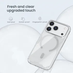 Nillkin Nature TPU PRO Magnetic Kryt, iPhone 17 Pro, priehľadný