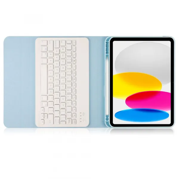 Tech-Protect SC Pen puzdro s klávesnicou na iPad 10.9'' 2022, modré (TEC934630)