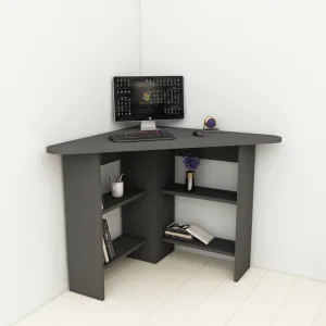 Písací stôl Corner - Anthracite