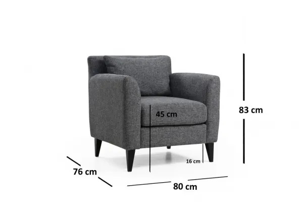 Kreslo ušiak Nordic Armchair
