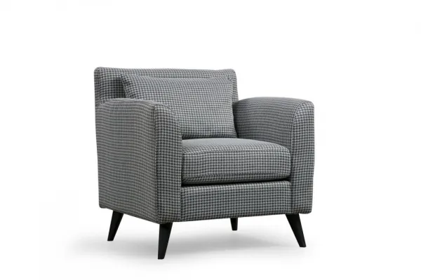 Kreslo ušiak Nordic Armchair - Patterned