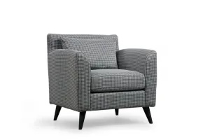 Kreslo ušiak Nordic Armchair - Patterned