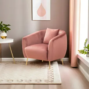 Kreslo ušiak Eses - Pink