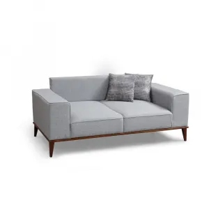 Hanah Home Dvoumístná pohovka Montana 184 cm šedá