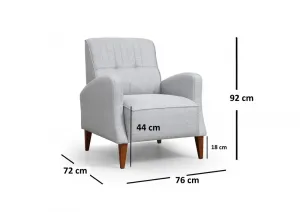 Kreslo ušiak Montana Armchair