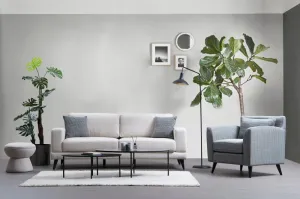 Trojmiestna rozkladacia pohovka Nordic 3 Seater - Beige