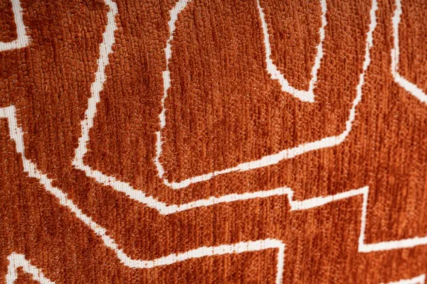 Puf Lora Pouffe - Orange
