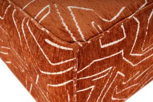 Puf Lora Pouffe - Orange
