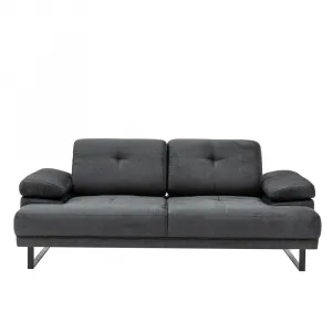 Hanah Home Dvoumístná pohovka Mustang 199 cm antracitová