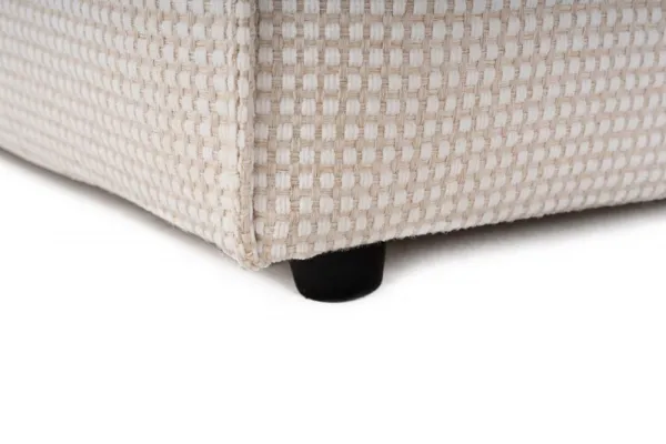 Puf Lora Pouffe - White