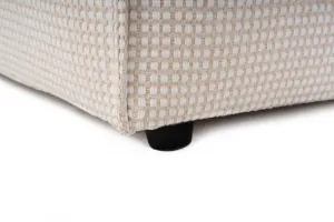 Puf Lora Pouffe - White