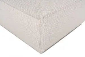 Puf Lora Pouffe - White