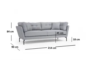Trojmiestna pohovka Mapa 3 Seater